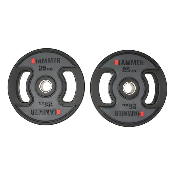 Finnlo Olympisk Skiva 25kg 2 Enheter Silver 25 kg