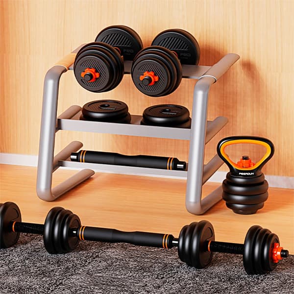 Xiaomi Håndvægt + Vægtstang + Kettlebell Sæt 40kg Sort