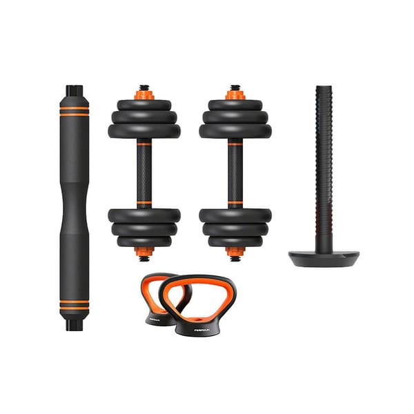 Xiaomi Käsipaino+tanko+kahvakuulasarja 40kg Musta