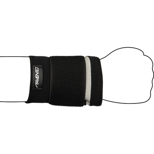 Kompressionsarmband L/XL - Svart - Handledsarmband