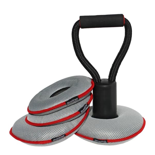 Pehmeä säädettävä kettlebell MASTER 0,5 - 9,5 kg
