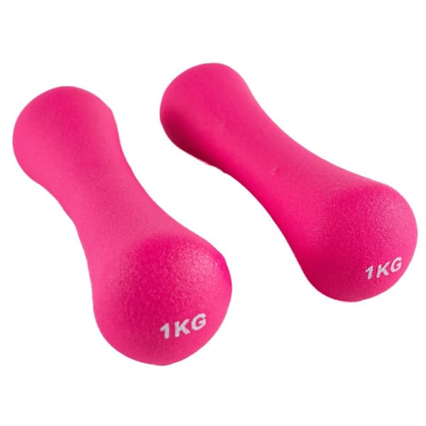 NEOPREEENILLÄ PEITEETTY VALURAUTAPAINO 2 X 1 KG