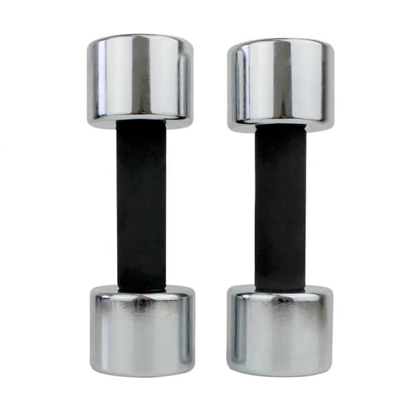 Krom hantlar MASTER 4 kg x2