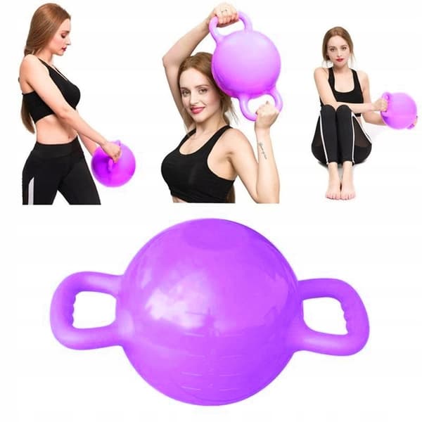 Kahvakuula veteen, säädettävä 1-5 kg, käsipaino, violetti