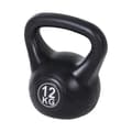 Miniatyrbillede 1 af 2: Kettlebell, 12 kg, 27 x 21 x 31 cm,Sort