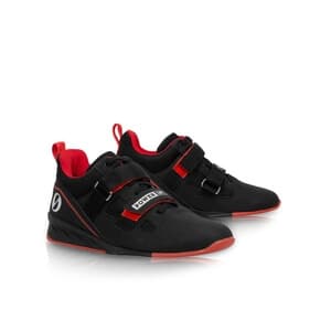 Løftesko Powerlift, black/red, SABO Sports