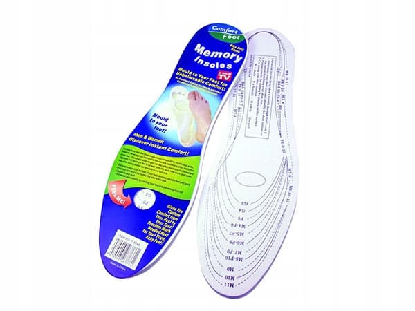 Ortopediska Skoinlägg med Memory Foam
