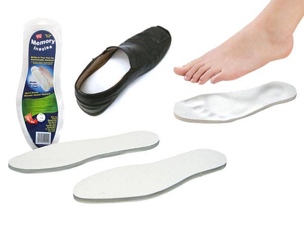 Ortopediska Skoinlägg med Memory Foam