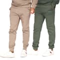 Miniatyrbilde 1 av 5: Crosshatch Mens Traymax Jogging Bottoms (Pack of 2)