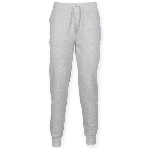 SF Men Mens Heather Cuffed Slim Jogging Bottoms
