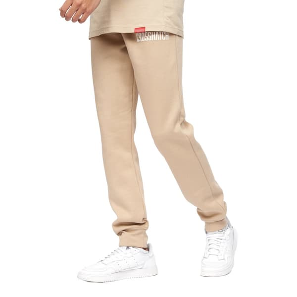 Crosshatch Mens Bellmant Logo Jogging Bottoms