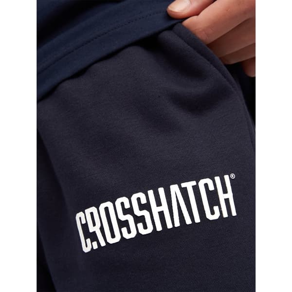 Crosshatch Mens Bellmant Logo Jogging Bottoms