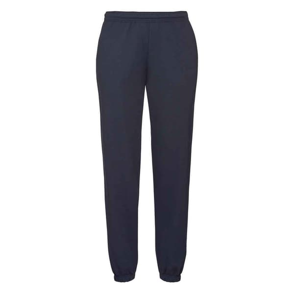 Fruit of the Loom Classic Joggingbukser med elastisk kant til mænd Deep Navy S