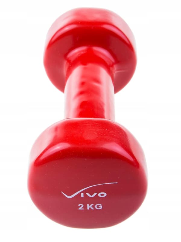 VIVO HÅNDVÆGTE HÅNDVÆGTE 2 KG RØD