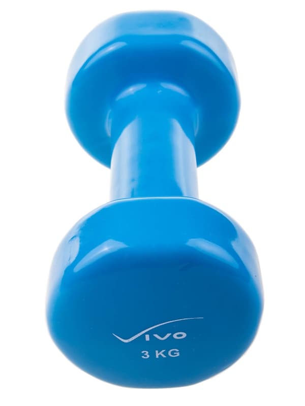 VIVO håndvægte Håndvægte 3 KG BLÅ 1 stk.