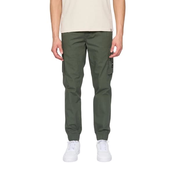 Duck and Cover Mens Chesser Jogging Bottoms Green XL