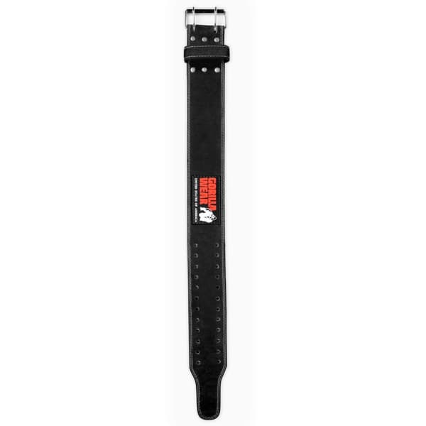 4 Inch Powerlifting Belt, black, Gorilla Wear