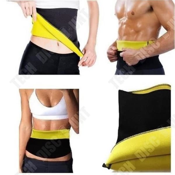 Bästa svettbältet för manligt och kvinnligt magträning för midjeformning, reduktion av bukfetma, shapewear buk XXXL
