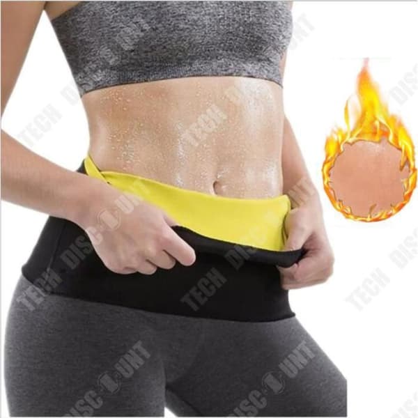 Bästa svettbältet för manligt och kvinnligt magträning för midjeformning, reduktion av bukfetma, shapewear buk XXXL