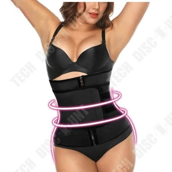Abdominalt kontrollbälte TD® 82x26cmXXL elastisk mage bälte för att träna magmusklerna för att gå ner i vikt bälte för att smalna av