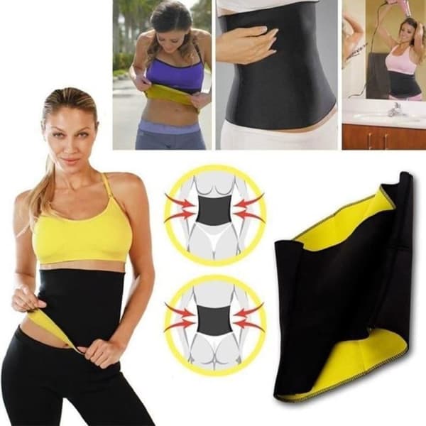 INN® Best Abdomen svettbälte män kvinnor fitness magreducering d bantning shapewear mage XXXL