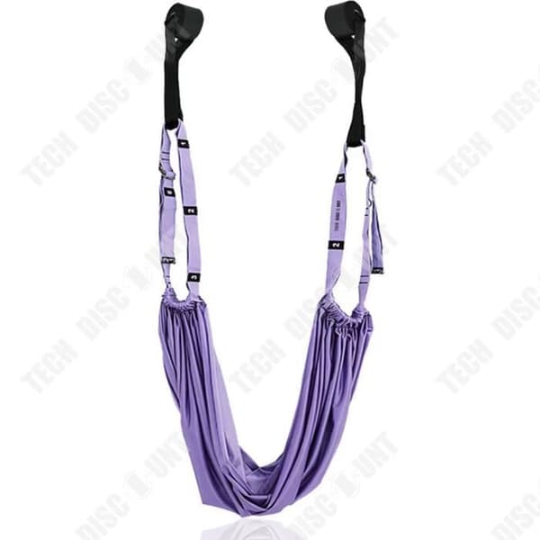 TD® Aerial yoga sling hem yoga rep dörr hängande yoga elastiskt midjeband nedre midja extra spännbälte