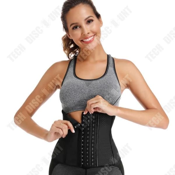 TD® Stålbälte Andas Mesh Gummi Korsett Sport Fitness Korsett Midjebälte