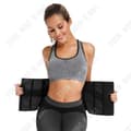 Miniatyrbild 2 av 4: TD® Stålbälte Andas Mesh Gummi Korsett Sport Fitness Korsett Midjebälte