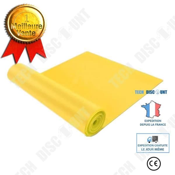 TD® Elastic Yoga Pilates Stretch Resistance 1,5 m lång träning Fitness Band Bälte yogatillbehör