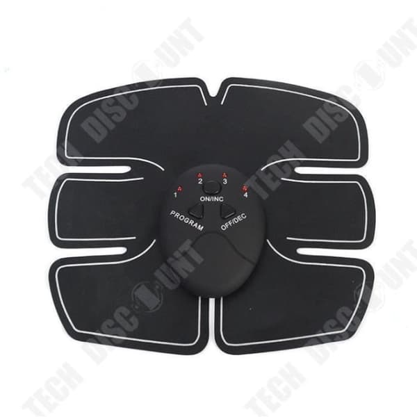 TD® Magmuskeltränare Bantningsträningsstimulator Fitnessmaskin Magmuskelvävnadsträning WHITE