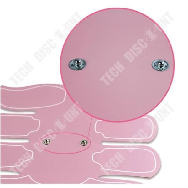 TD® Magmuskeltränare Bantningsträningsstimulator Fitness Armmassagemaskin Modell: Rosa