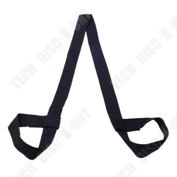 TD® Fitness Accessories - Bodybuilding, Ny justerbar Yoga Mat Strap Mat Sling Carrier Axelbälte - Röd typ