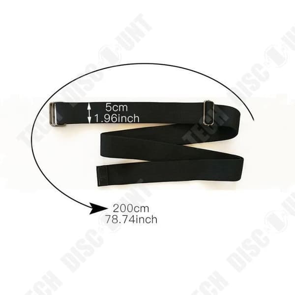 TD® Fitness Accessories - Bodybuilding, Meditation Yoga Säkerhetsbälte Sund hållning stödrem