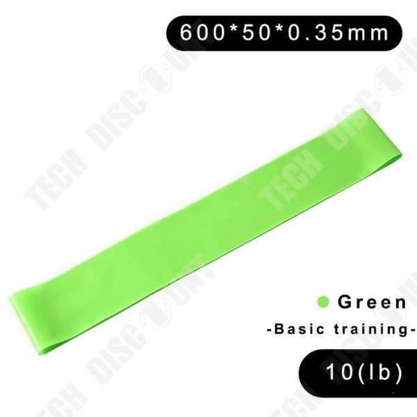 TD® Fitness Tillbehör - Styrketräning, Yoga motståndsband 5 färger Pilates Stretching Resistance Loop - Skiffer Typ
