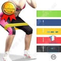 Miniatyrbild 1 av 4: TD® Fitness Tillbehör - Styrketräning, Yoga motståndsband 5 färger Pilates Stretching Resistance Loop - Skiffer Typ