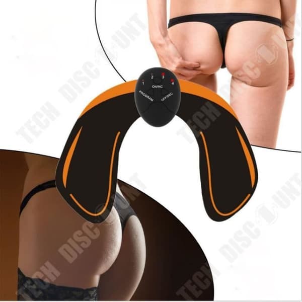 TD® Magmuskeltränare Bantningsträningsstimulator Fitness Enhance Höftmuskler Färg: Orange