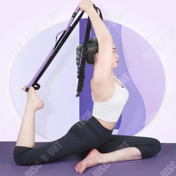TD® Home fitness yoga stretch stretch bälte yoga nybörjare stretch bälte stretch bälte stretch träningsbälte
