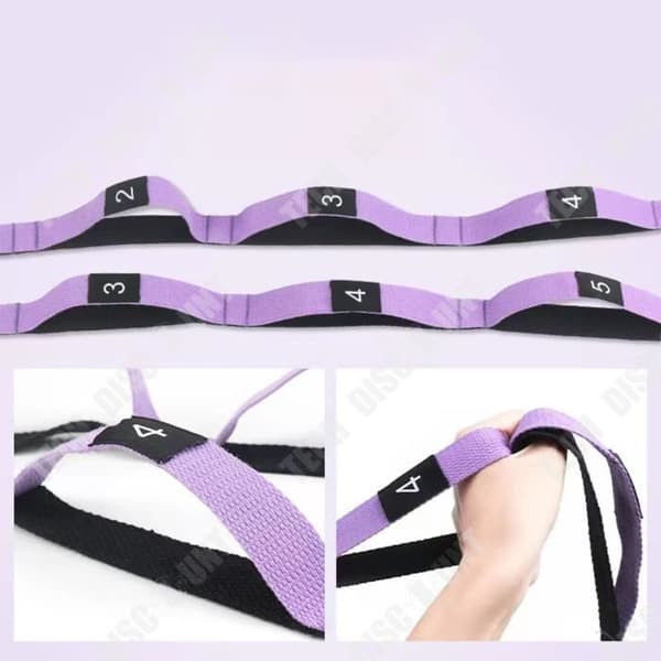 TD® Home fitness yoga stretch stretch bälte yoga nybörjare stretch bälte stretch bälte stretch träningsbälte