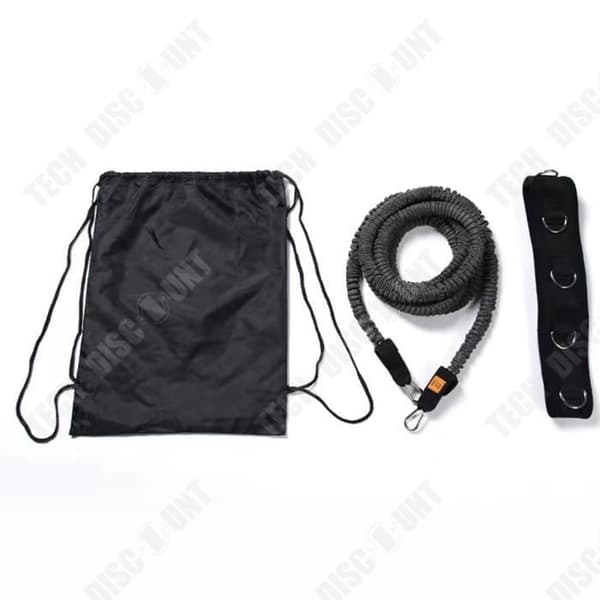 TD® Dubbelt sportmotståndsrep bodybuilding multifunktions bärbar träningsutrustning dragrep 30LB (lbs)