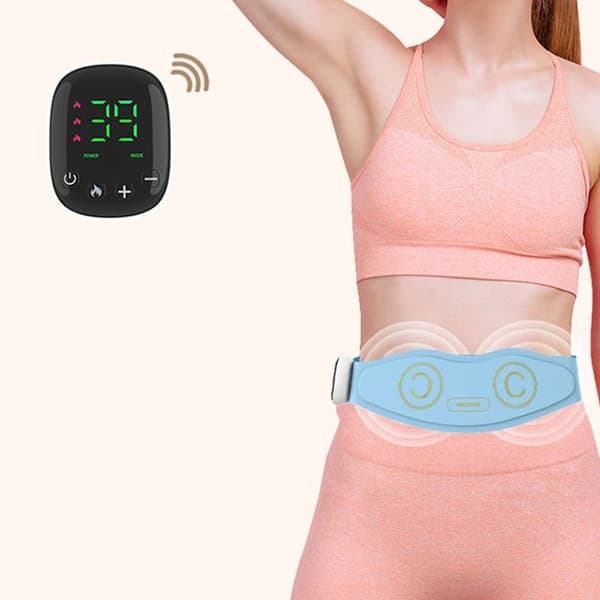 Massagebälte TD® EMS Pulsbälte Varmkompress Vibration Women's Palace Värmande midjeskydd Fitnessbälte