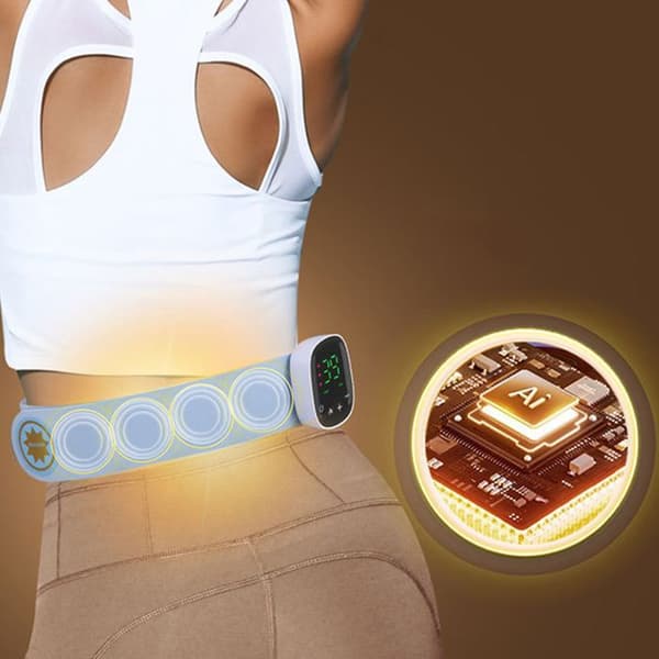Massagebälte TD® EMS Pulsbälte Varmkompress Vibration Women's Palace Värmande midjeskydd Fitnessbälte