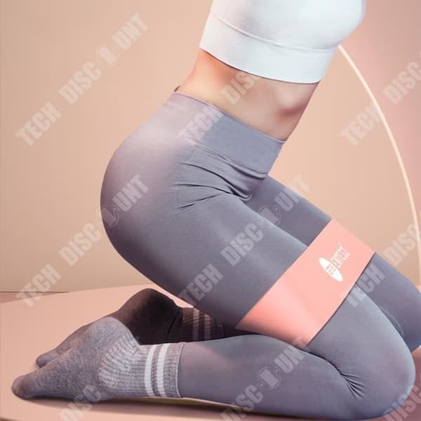 TD® Yogabälte Elastiskt band Hip Fitness Motståndsband Pull Up Styrketräning Elastisk ringstretch
