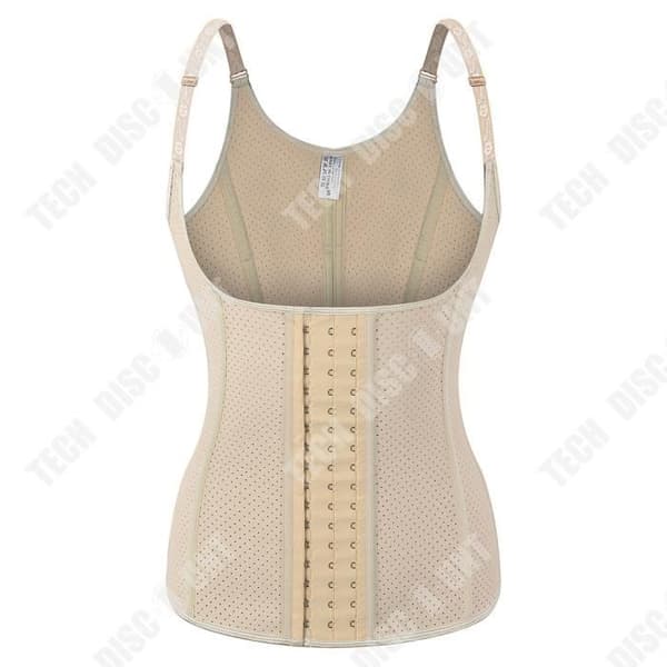 TD® Body Sculpting Kläder Fettförbränningssele 9 Stålben Naturgummi Mage Midjestöd Andas Mesh Sportpassform