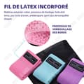 Miniatyrbild 3 av 4: TD Elastic Bodybuilding Set med 3 elastiska bodybuilding band elastiskt sport motstånd band bodybuilding elastisk bodybuilding