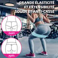 Miniatyrbild 2 av 4: TD Elastic Bodybuilding Set med 3 elastiska bodybuilding band elastiskt sport motstånd band bodybuilding elastisk bodybuilding