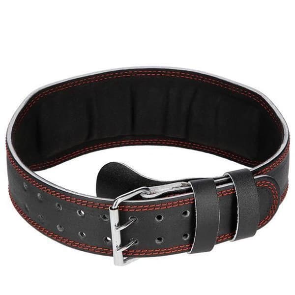 Gymbälte - HMS - PA3778 - Läder - Skum - Unisex