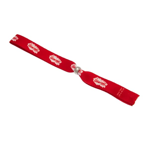 Liverpool FC Champions of Europe 2019 Festival Wristband Red One Size