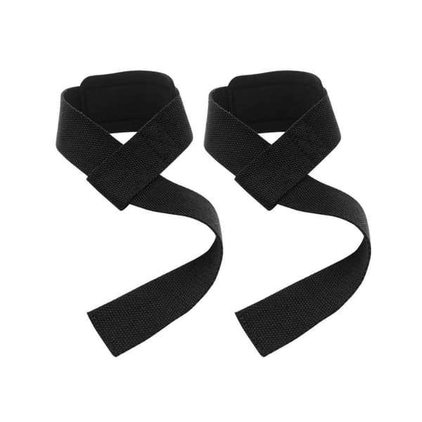 Vetohihnat voimaharjoitteluun - Gym Straps Musta