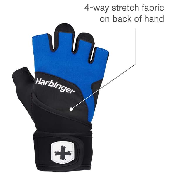 Harbinger Träningshandskar Training Grip Ww 2.0 Blå L