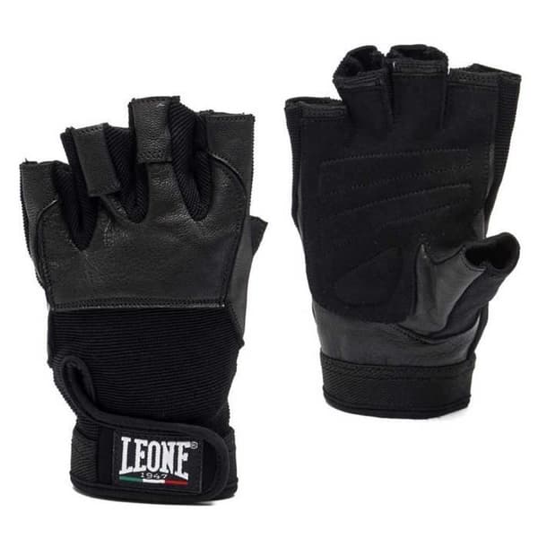 LEONE 1947 Gymnastikhandskar - Svarta - Vuxen Unisex - S - Andas - Gymnastik